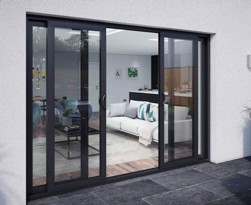 Mẫu cửa nhôm 4 cánh đẹp (2)