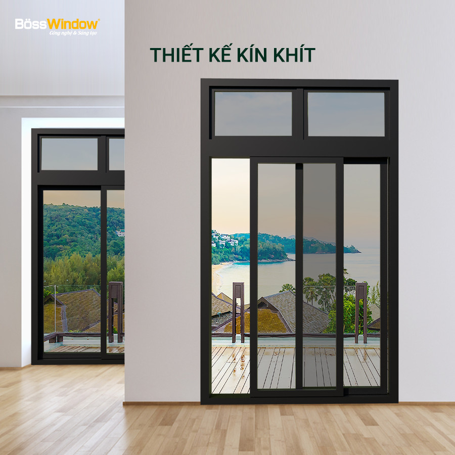 Mẫu cửa nhôm 4 cánh đẹp (3)