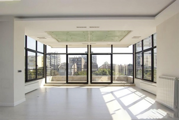 Vách nhôm kính đẹp ngăn phòng